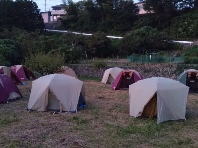 【活動報告】BS 2024.09.07-08 北武地区キャンプ