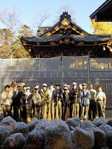 【活動報告】団行事　2025.11.30 国宝聖天山清掃奉仕
